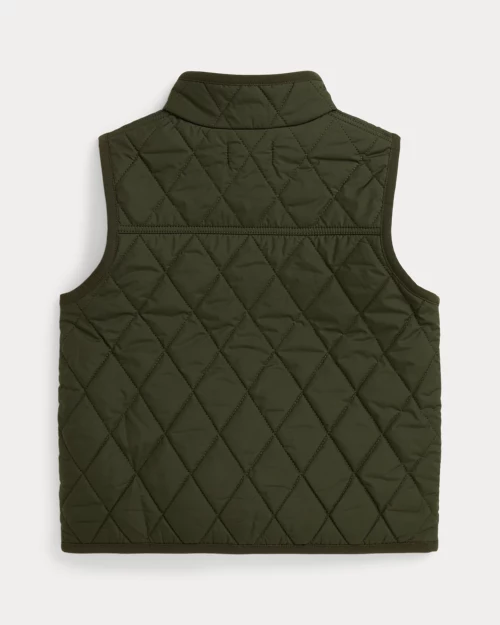 Rlx Ralph Lauren Fleece-Lined Quilted Vest