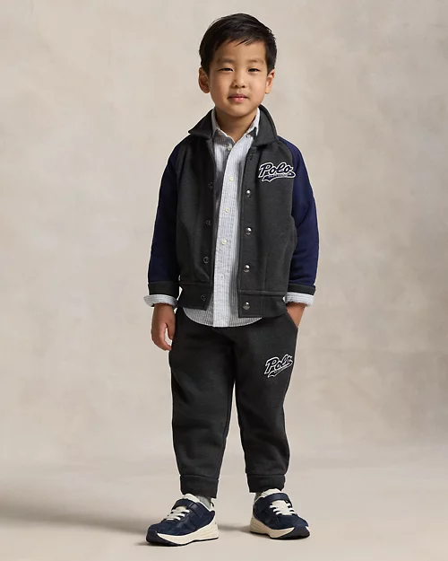 Rlx Ralph Lauren Logo Fleece Jacket