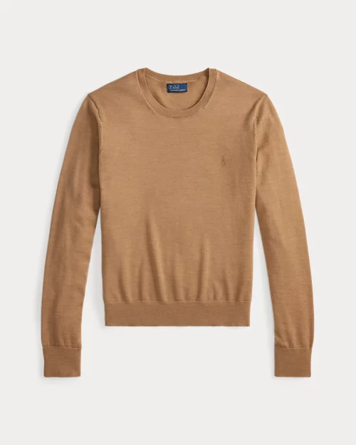 Rlx Ralph Lauren Merino Wool Crewneck Sweater