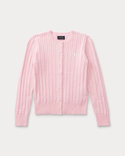 Rlx Ralph Lauren Mini-Cable Cotton Cardigan