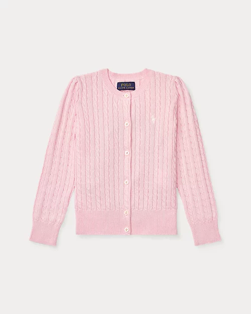Rlx Ralph Lauren Mini-Cable Cotton Cardigan