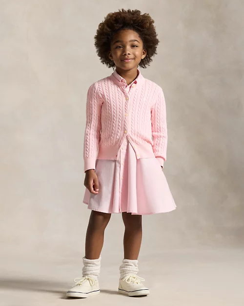 Rlx Ralph Lauren Mini-Cable Cotton Cardigan