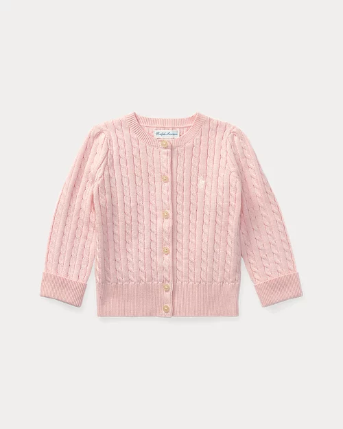 rlx ralph lauren Mini-Cable Cotton Cardigan
