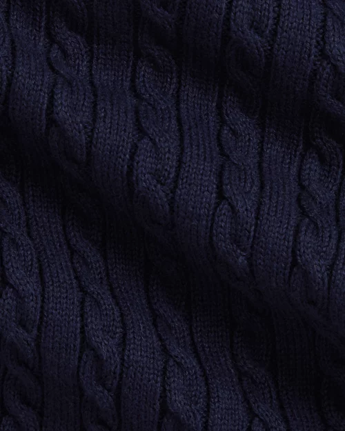 Rlx Ralph Lauren Mini-Cable Polo Sweater Dress