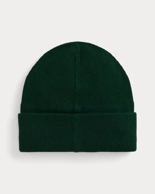 Rlx Ralph Lauren Polo Bear Cotton Beanie