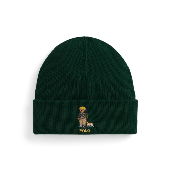 rlx ralph lauren Polo Bear Cotton Beanie
