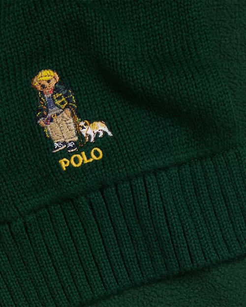 Rlx Ralph Lauren Polo Bear Cotton Scarf