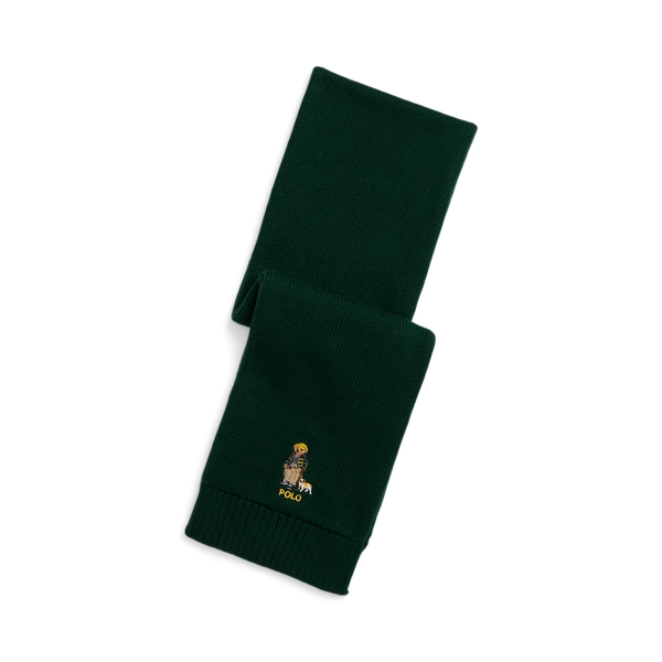 rlx ralph lauren Polo Bear Cotton Scarf