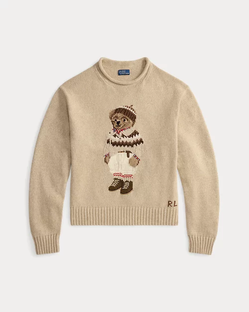 Rlx Ralph Lauren Polo Bear Rollneck Sweater