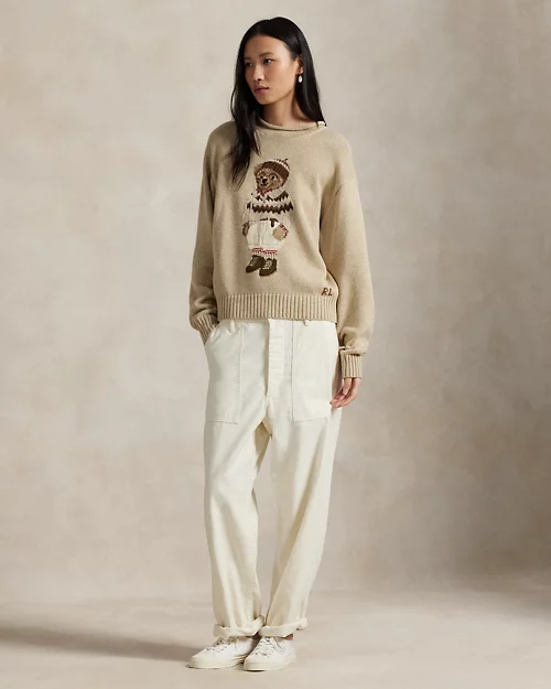 Rlx Ralph Lauren Polo Bear Rollneck Sweater