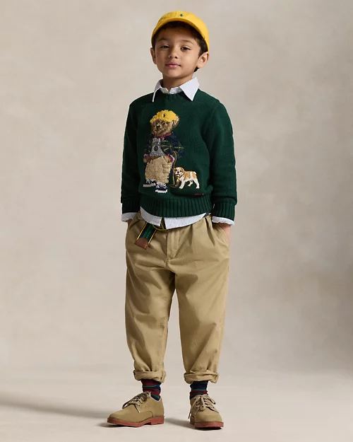 Rlx Ralph Lauren Polo Bear Sweater