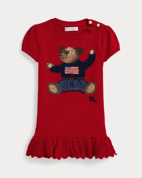 rlx ralph lauren Polo Bear Sweater Dress