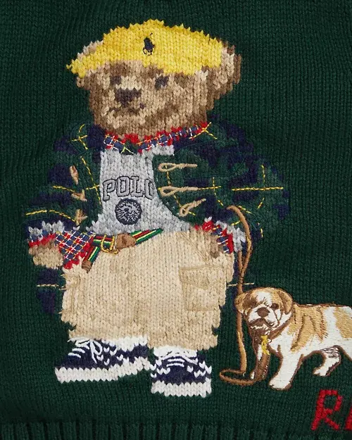 Rlx Ralph Lauren Polo Bear Sweater