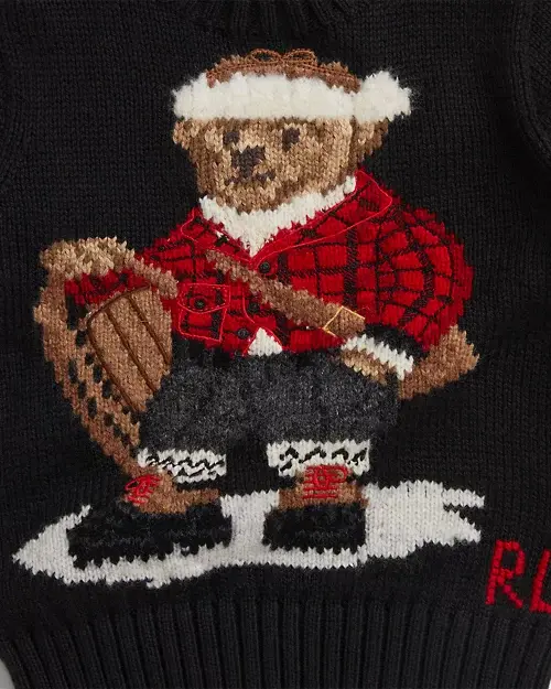 Rlx Ralph Lauren Polo Bear Sweater