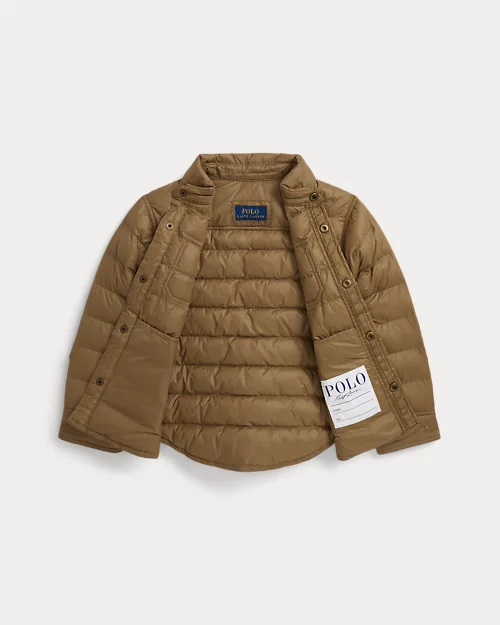 Rlx Ralph Lauren Quilted Shirt Jacket