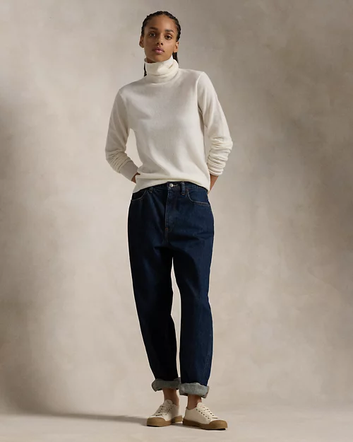 Rlx Ralph Lauren Slim Fit Cashmere Turtleneck