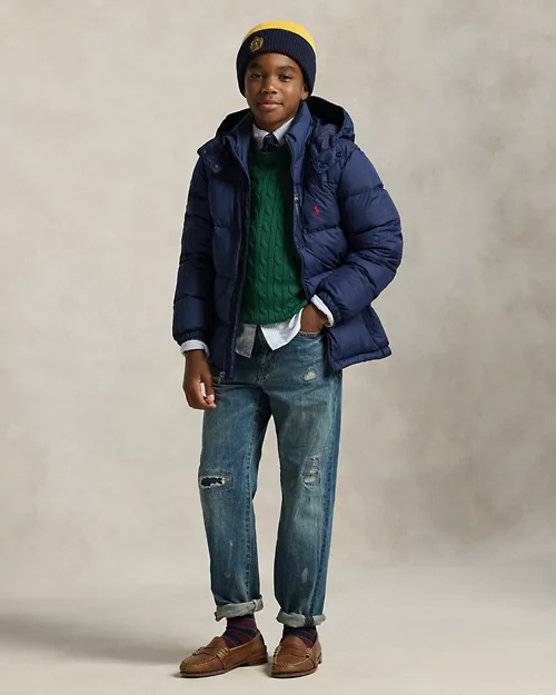 Rlx Ralph Lauren The Gorham Down Hooded Jacket