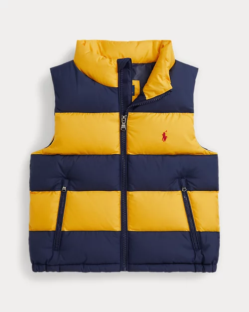rlx ralph lauren The Gorham Striped Down Vest