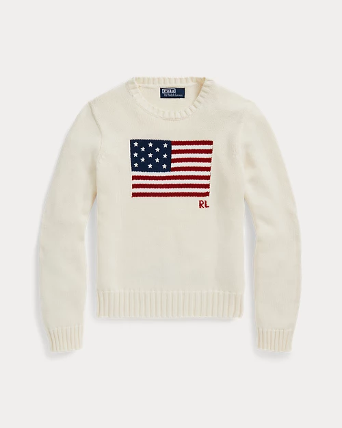 Rlx Ralph Lauren The Iconic Flag Sweater