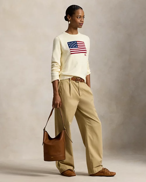 Rlx Ralph Lauren The Iconic Flag Sweater