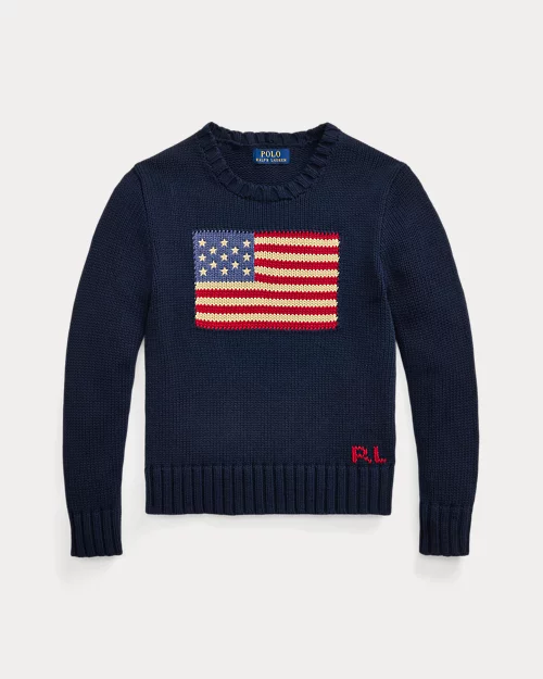 Rlx Ralph Lauren The Iconic Flag Sweater