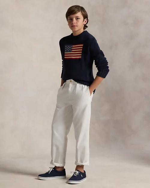 Rlx Ralph Lauren The Iconic Flag Sweater