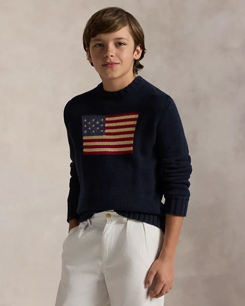 rlx ralph lauren The Iconic Flag Sweater