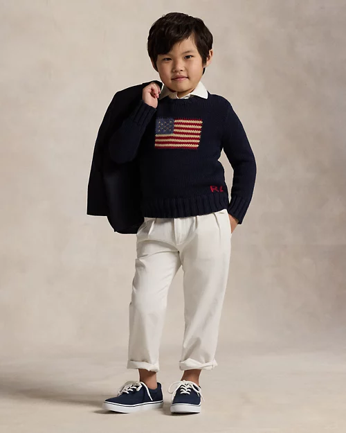 Rlx Ralph Lauren The Iconic Flag Sweater