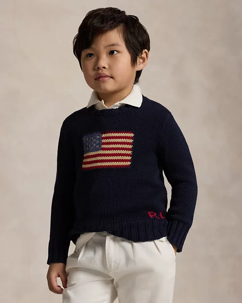 rlx ralph lauren The Iconic Flag Sweater