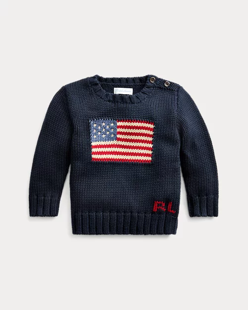 rlx ralph lauren The Iconic Flag Sweater
