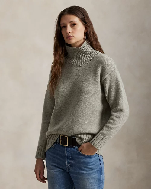 Rlx Ralph Lauren Wool-Cashmere Turtleneck Sweater