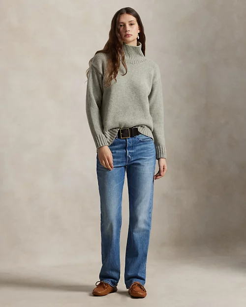 Rlx Ralph Lauren Wool-Cashmere Turtleneck Sweater