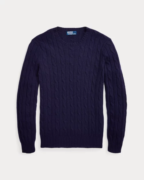 Rlx Ralph Lauren The Iconic Cable-Knit Cashmere Sweater