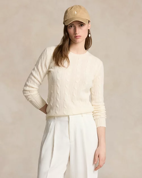 Rlx Ralph Lauren The Iconic Cable-Knit Cashmere Sweater