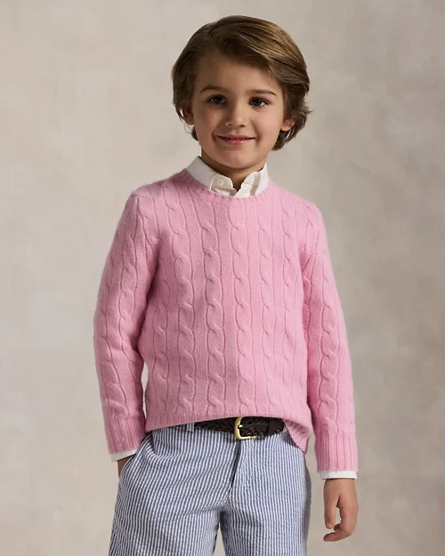 rlx ralph lauren The Iconic Cable-Knit Cashmere Sweater