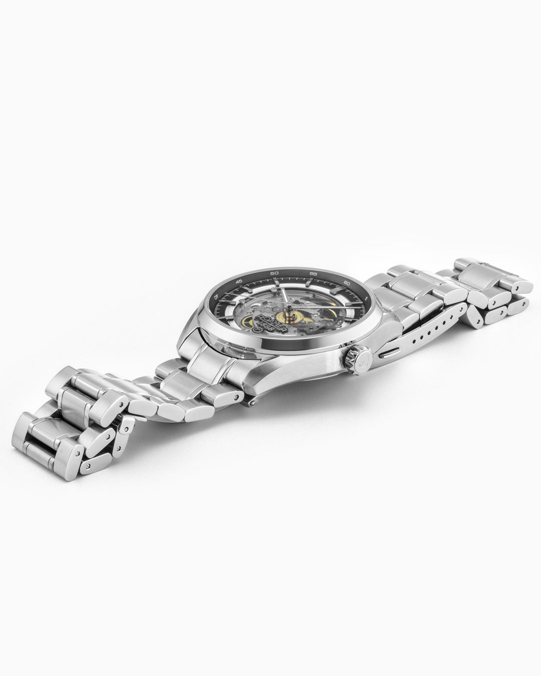 Roamer Pro Auto 42 Mm Automatic Three-Hand Black Dial Stainless Steel Bracelet Sapphire Antireflection Glass Stainless Steel Swiss Watch