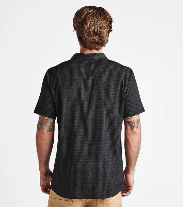 Roark Bless Up Breathable Stretch Shirt - Black | Roark