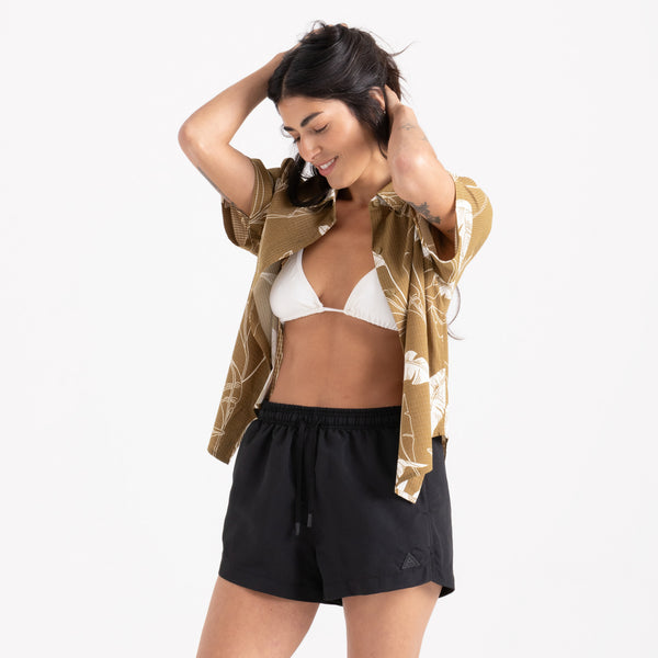 Roark Bless Up Breathable Stretch Shirt In Woodland