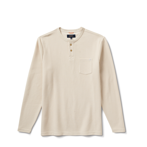 roark Companion Long Sleeve Thermal Henley - Almond Paste | Roark