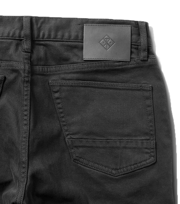 Roark HWY 128 Straight Fit 5-pocket Jeans - Black | Roark