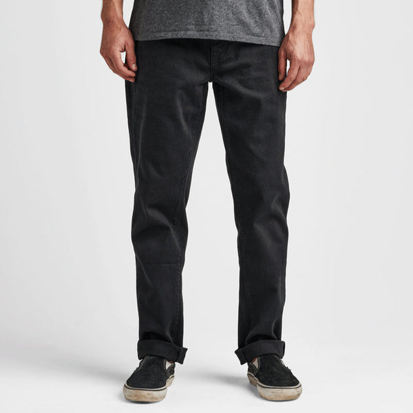Roark HWY 128 Straight Fit 5-pocket Jeans - Black | Roark
