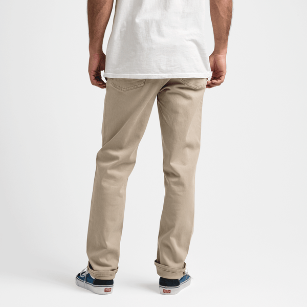 Roark HWY 128 Straight Fit 5-pocket Jeans - Desert Khaki | Roark