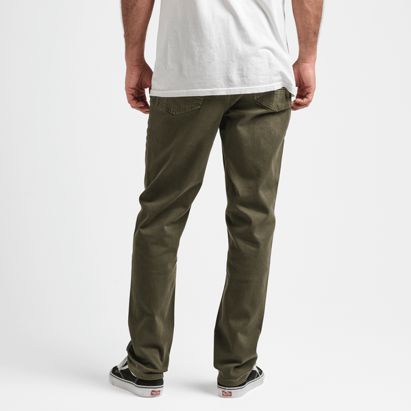 Roark HWY 128 Straight Fit 5-pocket Jeans - Military | Roark
