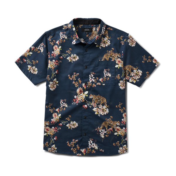 roark Journey Button Up Shirt Button Up Shirt in Deep Navy