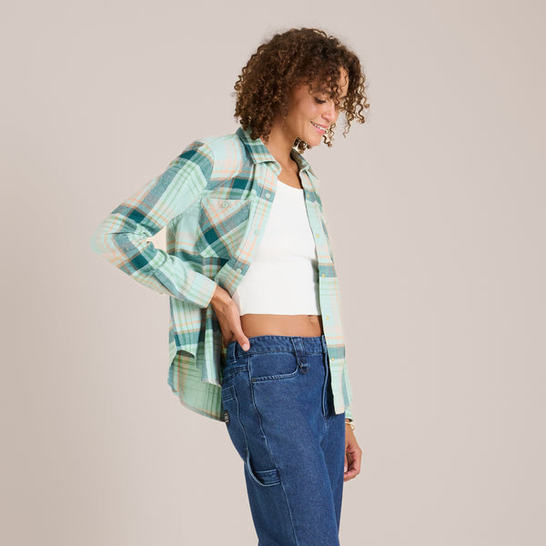 Roark Alpine Flannel - Aquavit | Roark