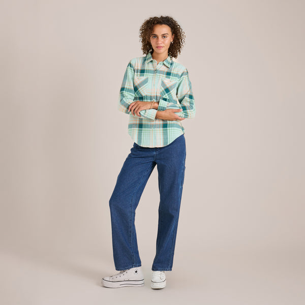 Roark Alpine Flannel - Aquavit | Roark