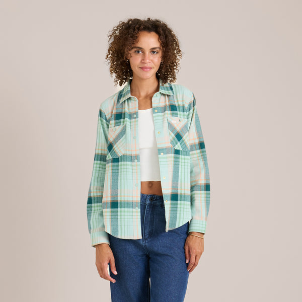 roark Alpine Flannel - Aquavit | Roark