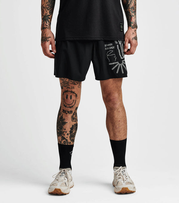 Roark Alta 5" Shorts - Black | Roark