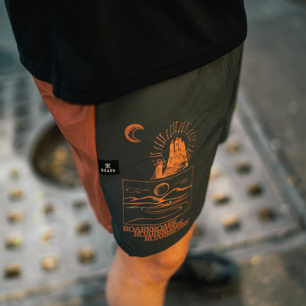 Roark Alta 5" Shorts In Onyx