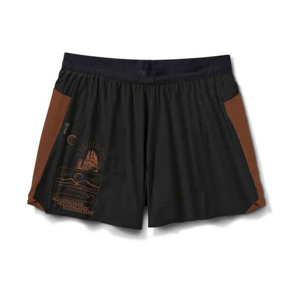 roark Alta 5" Shorts in Onyx
